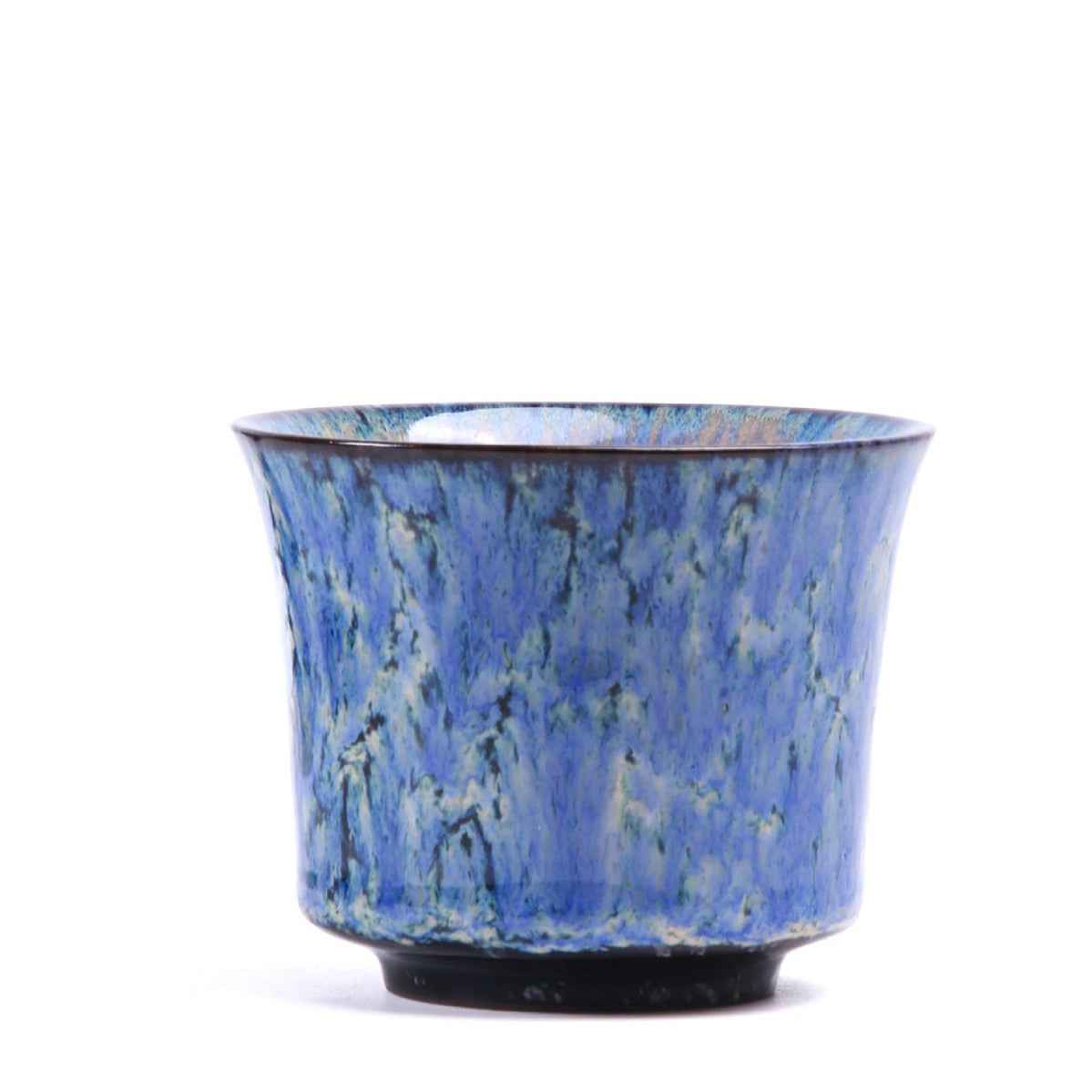Small Ceramic Coffee Tea Cup 4 Color Set 120ml
