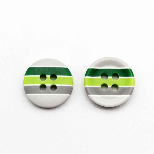 12.5mm Green Yellow Round Resin Buttons for Kids' Sweaters 100pcs Green