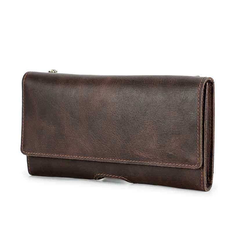 Contacts Family Phone Holster – Leather Belt Case for 6.7" Phones