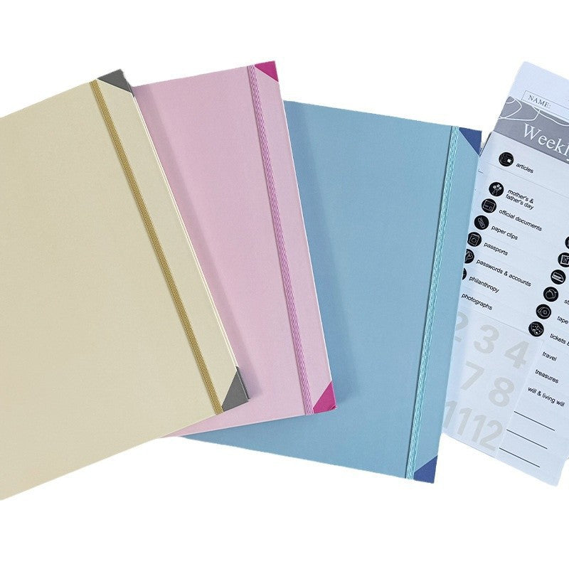 In Case Go Missing Binder Viral TikTok Folio - TTpen