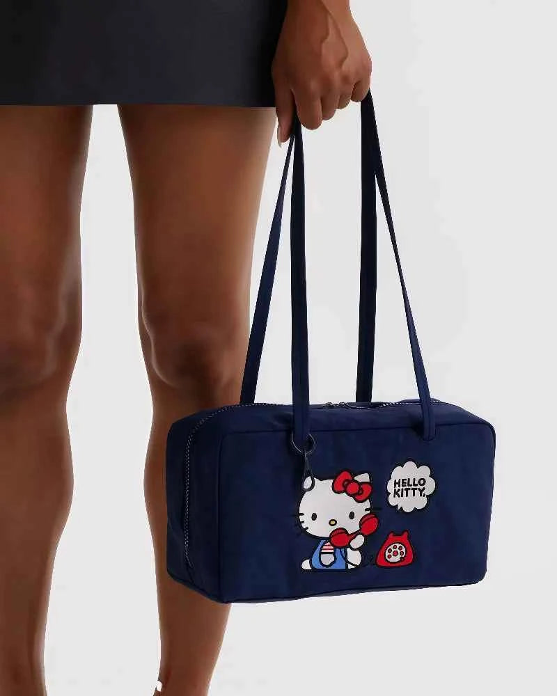 Cute Hello Kitty Dark Blue Shoulder Bag