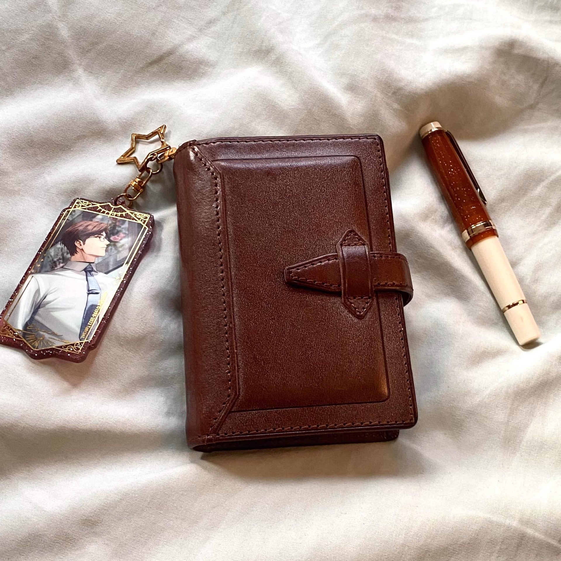 Vintage Dark Brown M5 Loose-Leaf Leather Notebook