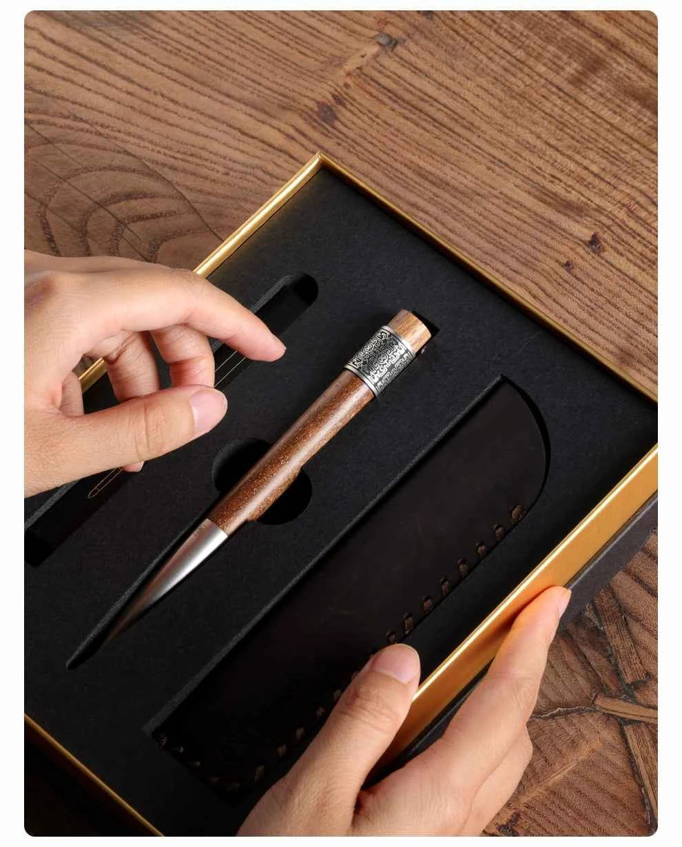 Elegant Rosewood 0.5mm Ballpoint Pen