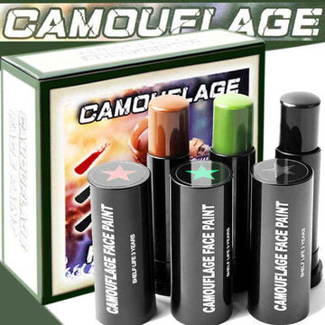 3PCS Camo Face Paint Stick Hunting Army Military