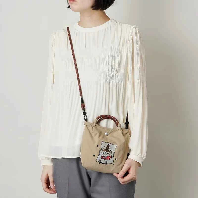 Moomin Japanese Cartoon Embroidered Handbag