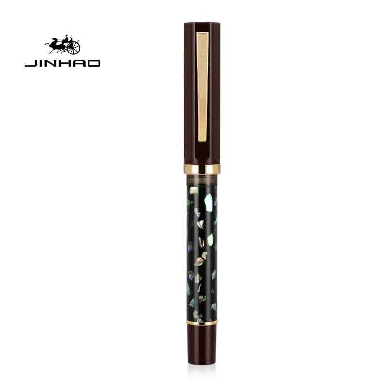 Jinhao 58 Fountain Pen, Iridium Nib with Shell Carving