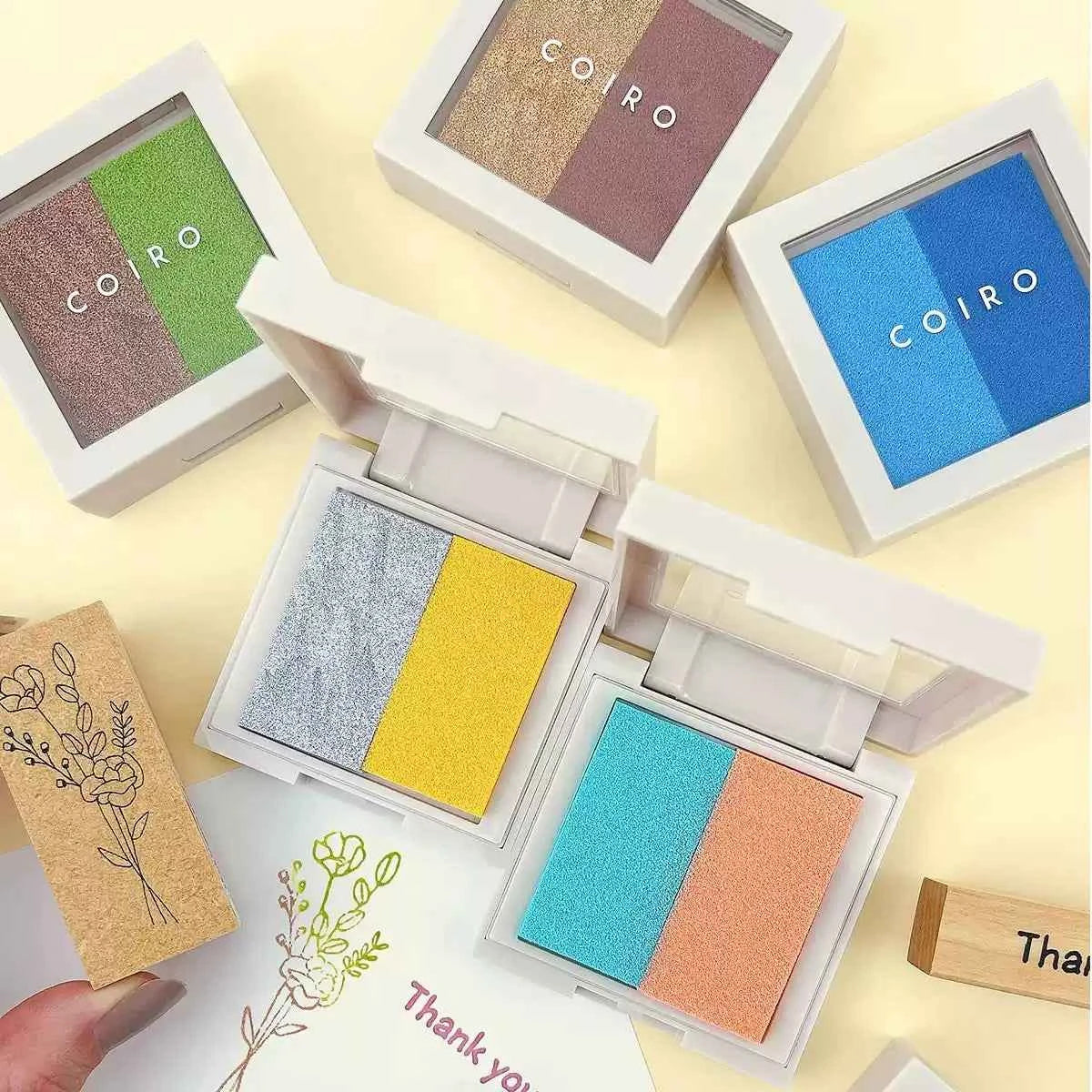 Sun-Star Coiro Dual Color Ink Pad