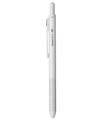 OHTO Blooom 3 in 1 Multi-Function Pen White MF-25B3-WT