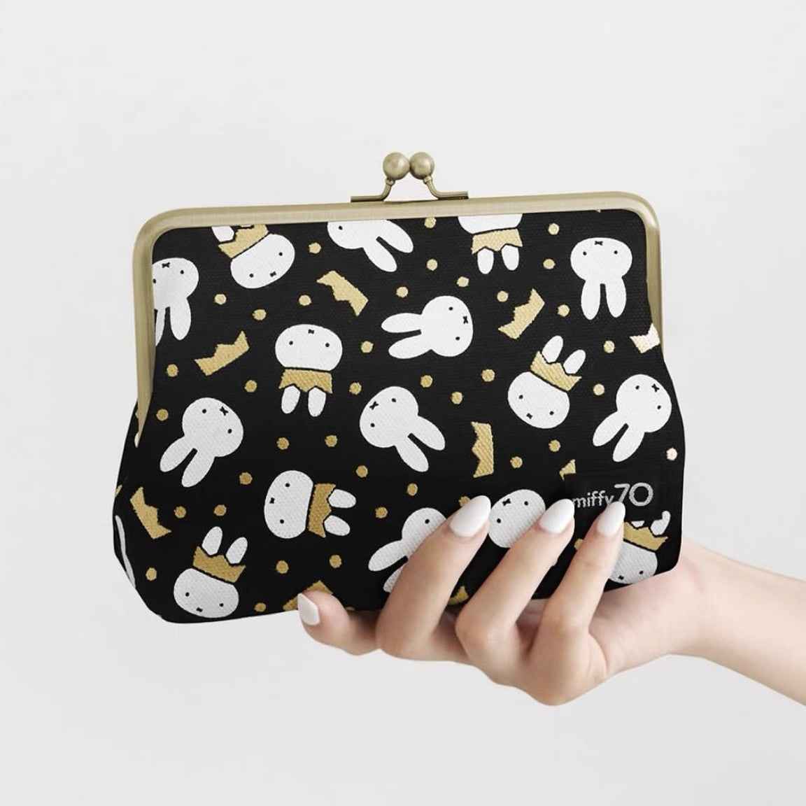 Japanese Miffy 70th Anniversary Coin Pouch Clasp Phone Bag