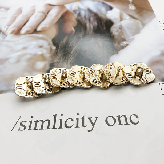 20mm Square Metal Pearl Shank Buttons for Women's Cardigans 20pcs