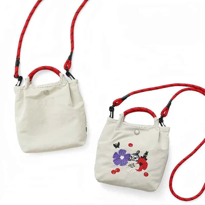 Moomin Japanese Cartoon Embroidered Handbag