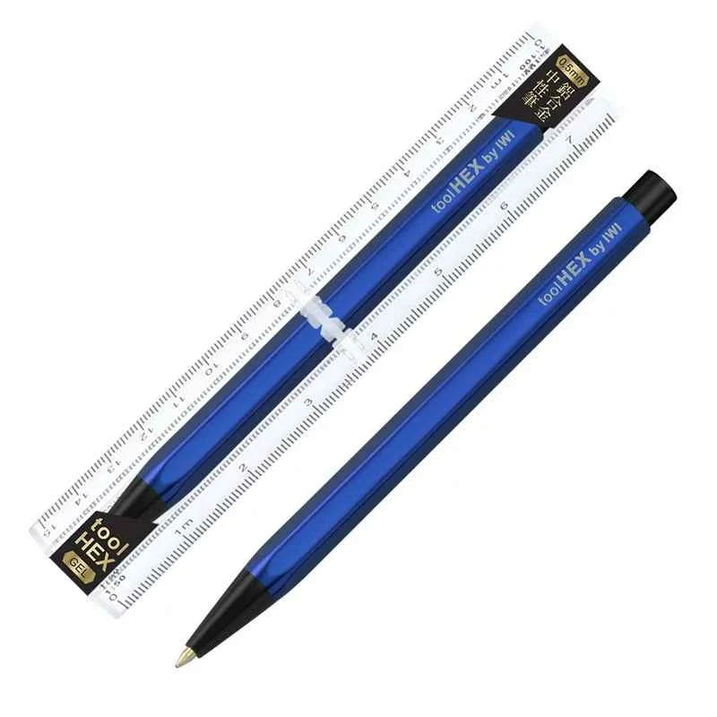 IWI toolHEX Aluminum Click Pen – 0.5mm Hexagonal Barrel with Scales