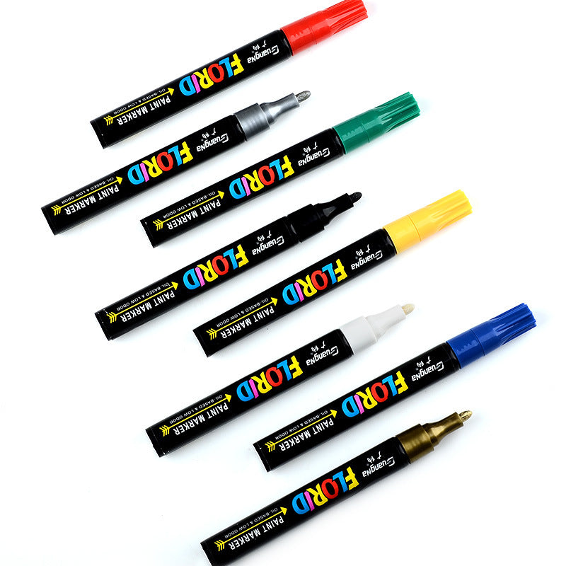 Guangna Florid Permanent Paint Pens Oil Based Markers 2 Pack