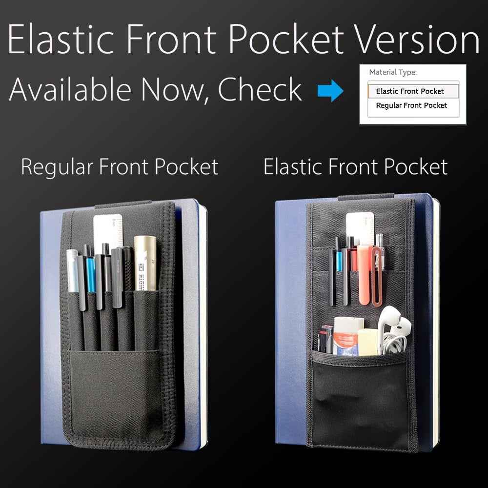 Adjustable Elastic Band Pen Holder for Notebooks,Planners Journals