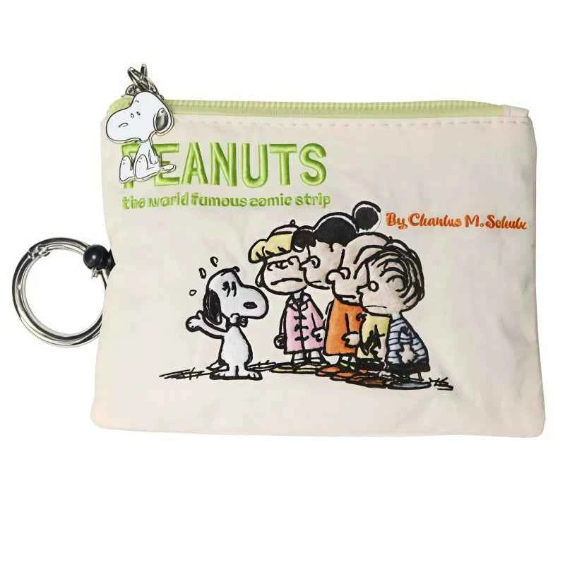 Japanese Kawaii Peanuts Zipper Coin Purse