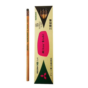 Mitsubishi Recycled Pencil with Eraser 9852EW HB,12 Pack