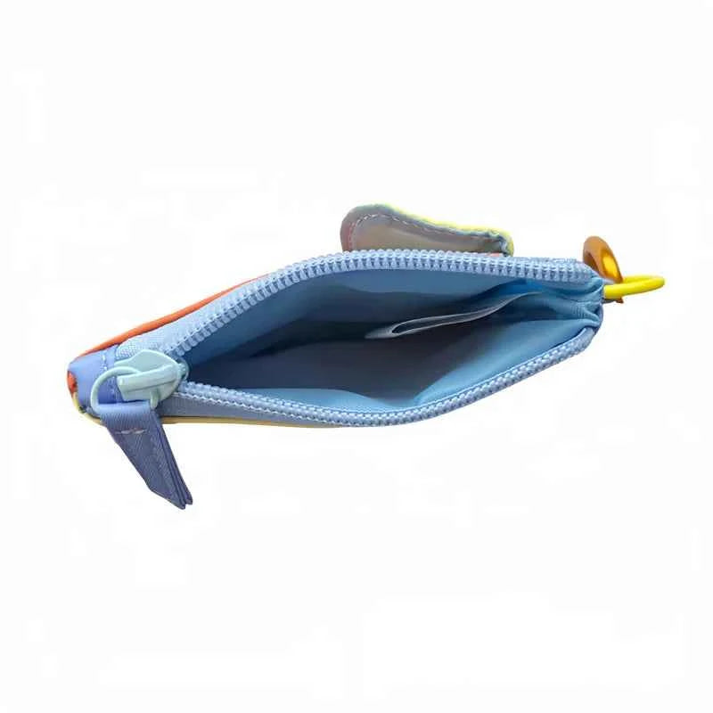 Snoopy Cute Dog Cartoon Color-Block Coin Purse