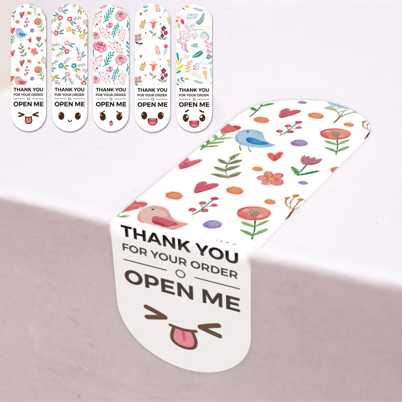 300Pcs Thank You for Your Order Stickers for Small Business Packaging