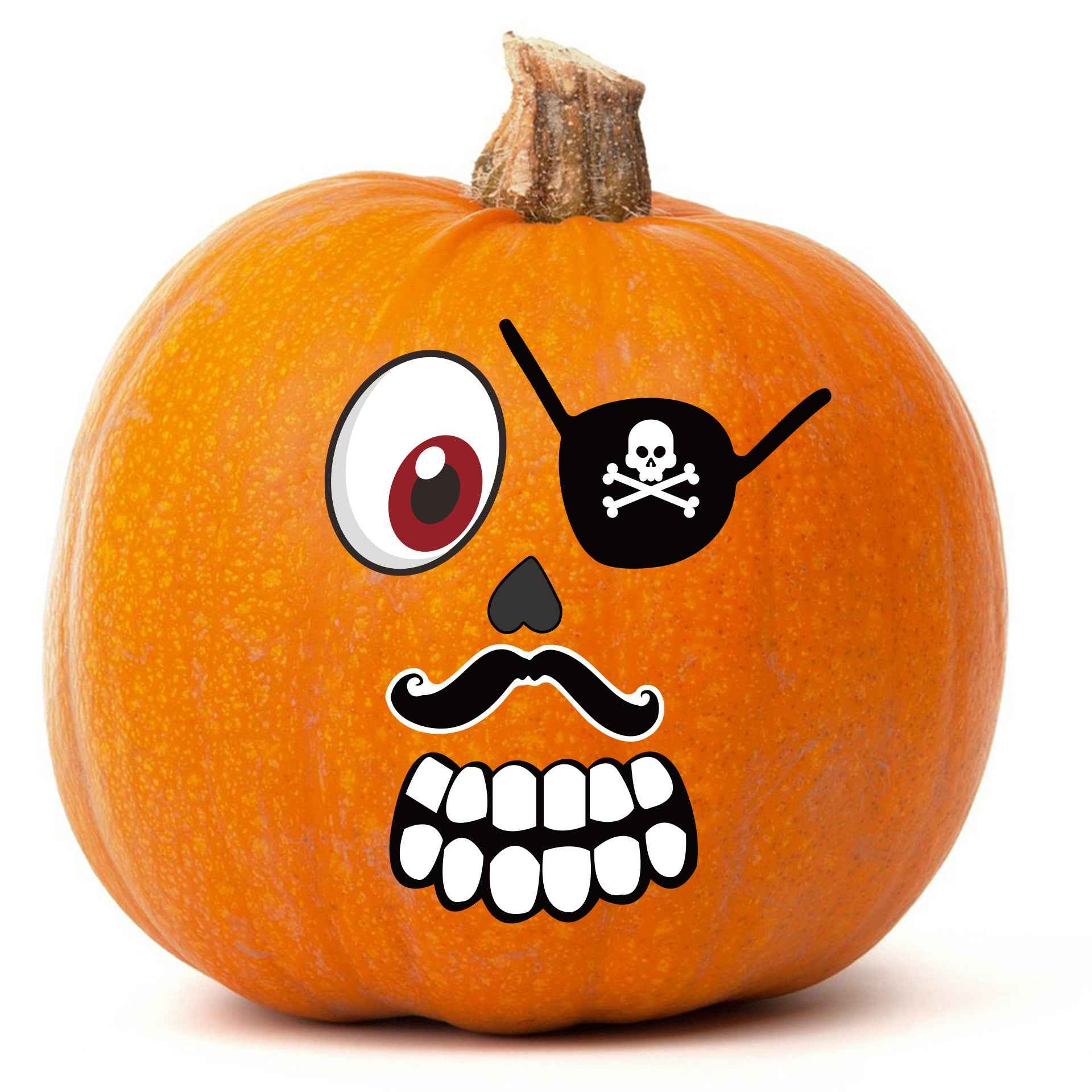 Make a Face Halloween Pumpkin Emoji Stickers for Kids 12 Sheets