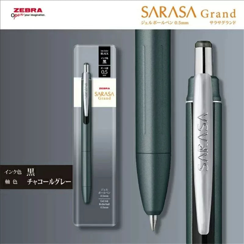 ZEBRA Sarasa Grand JJ57 Metal Gel Pen | 0.5mm Black | Limited