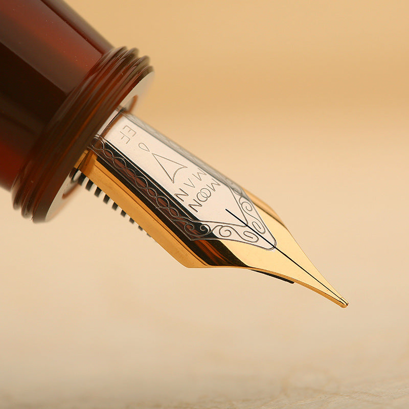 Majohn Q1 Mini Fountain Pen Short Resin Pocket Pen Large Capacity