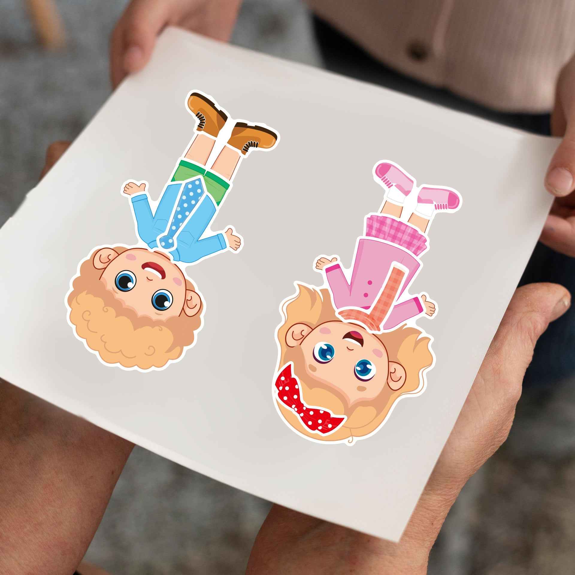 Make a Face Boys and Girls Stickers for Kids 24 Sheets
