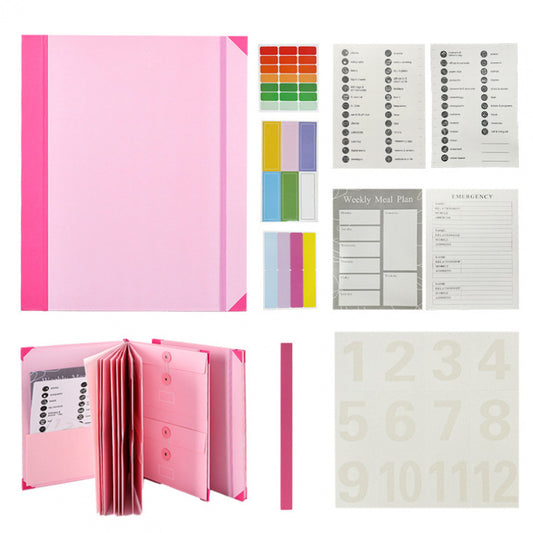 In Case Go Missing Binder Viral TikTok Folio - TTpen