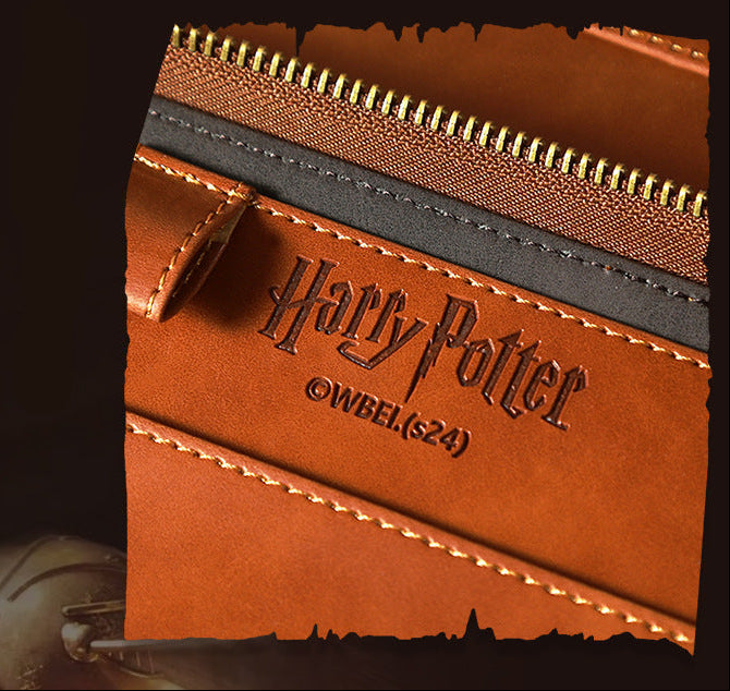 Harry Potter Quidditch Vintage Zip Pouch | PU Leather | 186×138mm