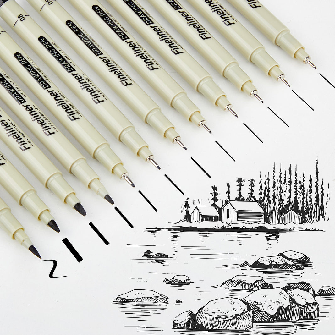 Comic Writing Pen Manga Markers – Professional Inking & Shading Pens for Comics | TTPEN