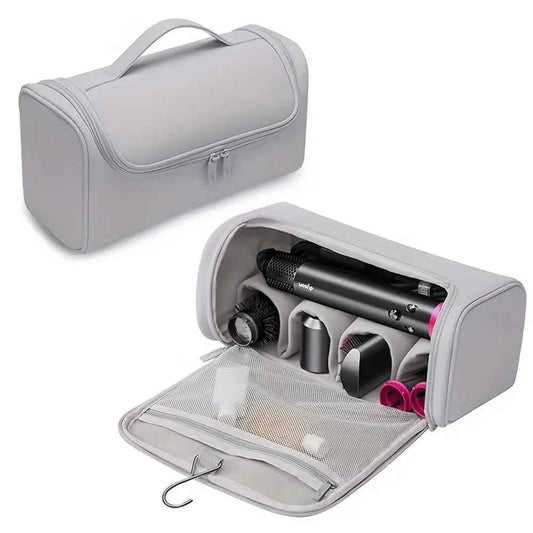 Multi-Function Hair Dryer & Curling Iron Storage Bag with Hanging Hook