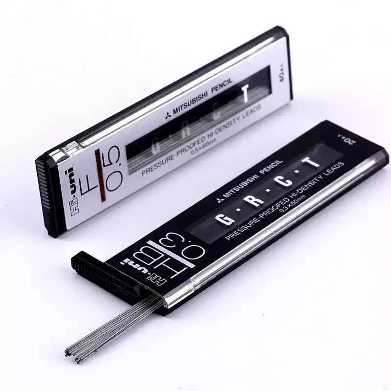 Uni Mitsubishi Pencil Hi-uni Pencil Leads 0.3/0.5mm