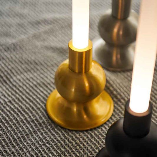 Aluminum LED Candlestick Lamp - Rechargeable 2W