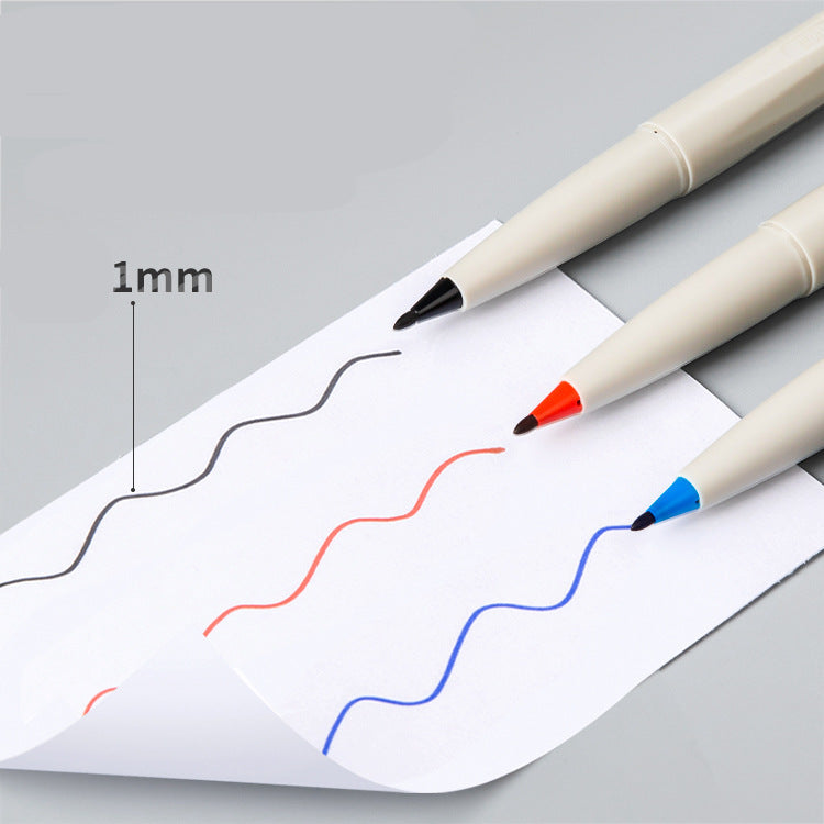 SIMBALION 1.0mm Signature Pen & Drawing Fineliner Black Blue Red Ink 12pcs