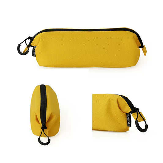 HIGHTIDE Nahe Soft Polyester Pen Case | W250 x H75 x D65mm | Japanese Stationery Pouch