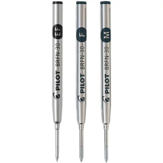 Pilot BRFN-30 Acro Ink Ballpoint Pen Refill - 0.5/0.7/1.0 mm - Black