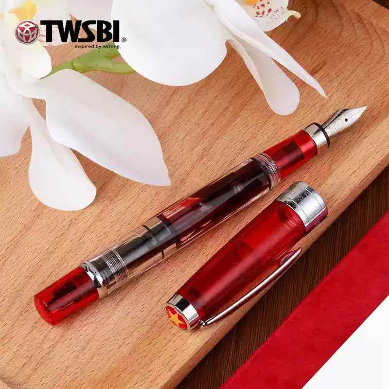 TWSBI Diamond 580 Fountain Pen All Red Star Limited Version