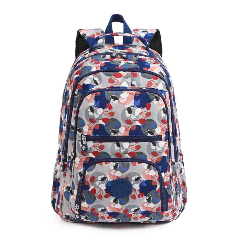 55L Lightweight Water-Resistant Backpack Outdoor Travel Bag