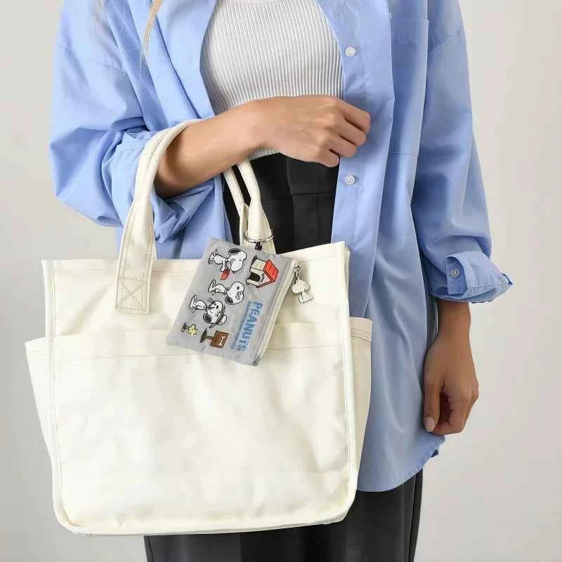 Japanese Kawaii Peanuts Zipper Coin Purse