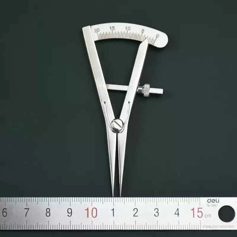 Stainless Steel Precision Mini Spacing Gauge with Scale 20mm