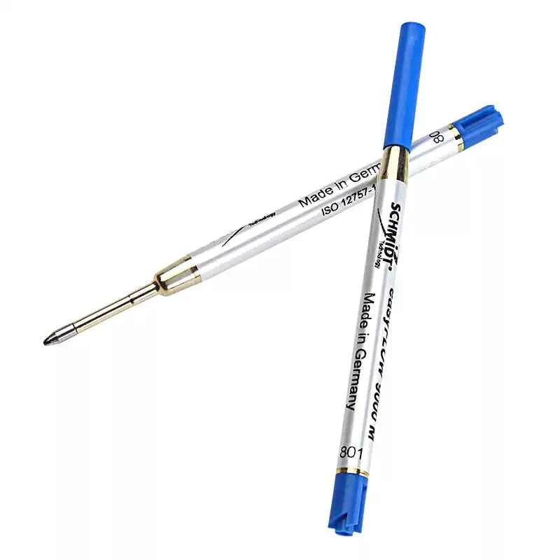 Schmidt EasyFlow 9000 Ballpoint Pen Refill - Medium Point - Black/Blue