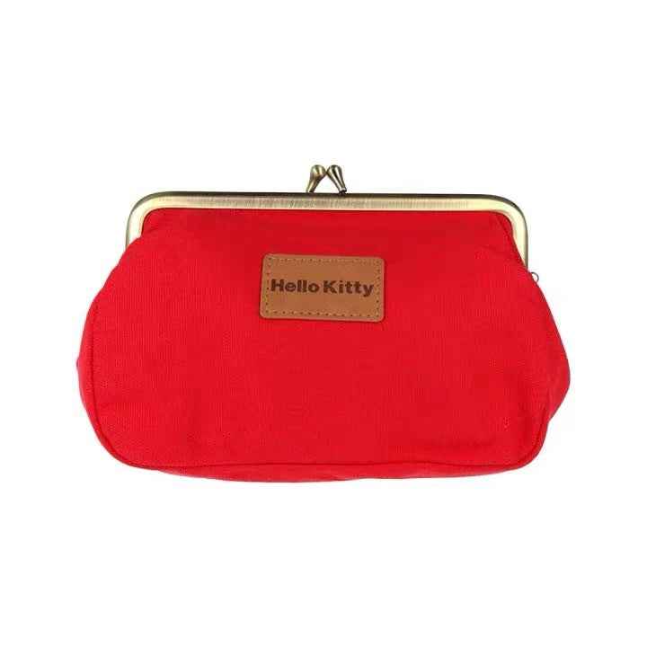 Japanese Kawaii Hello Kitty Cosmetic Bag Embroidered Coin Purse