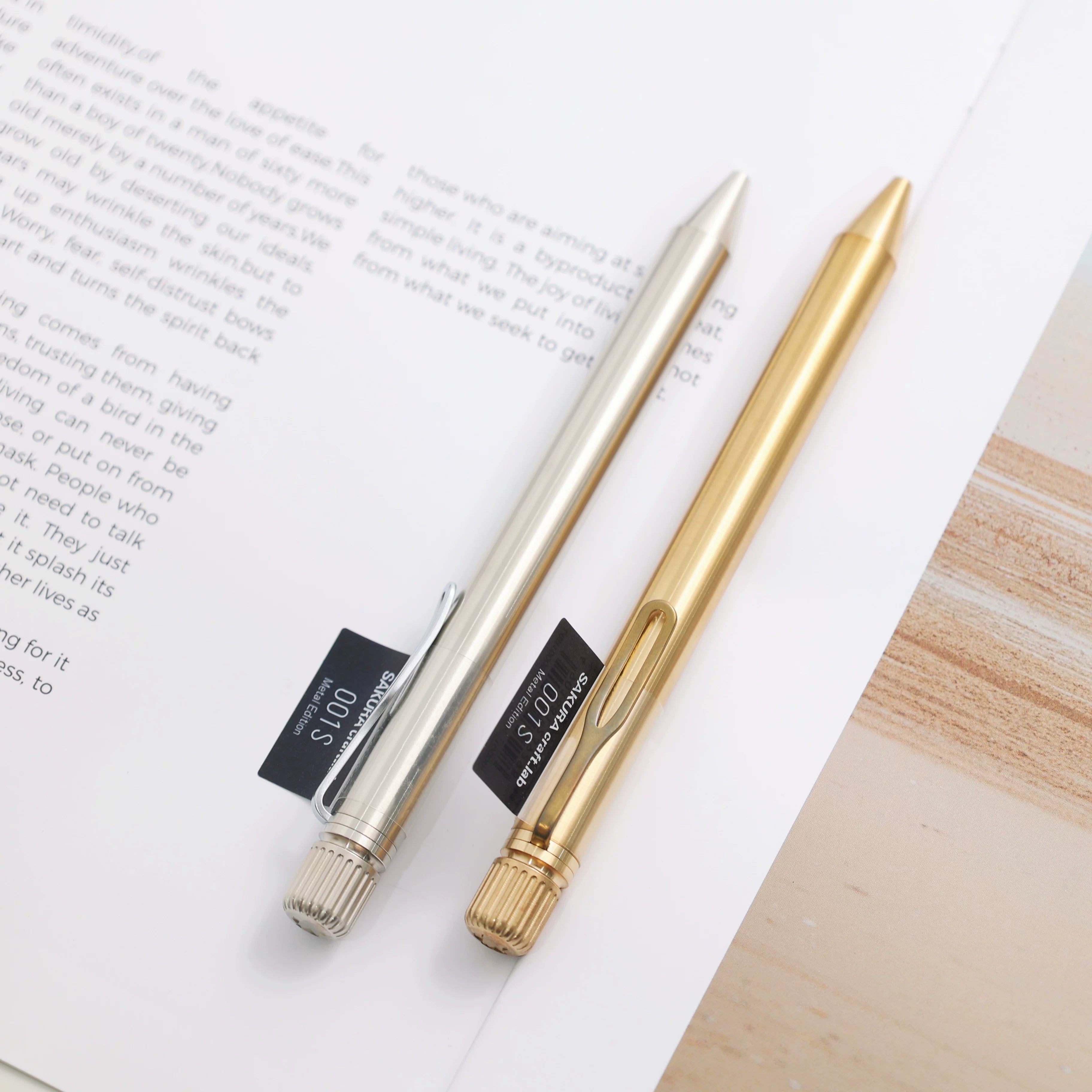 Sakura Craft Lab 001S Metal Edition 0.5mm Gel Pen