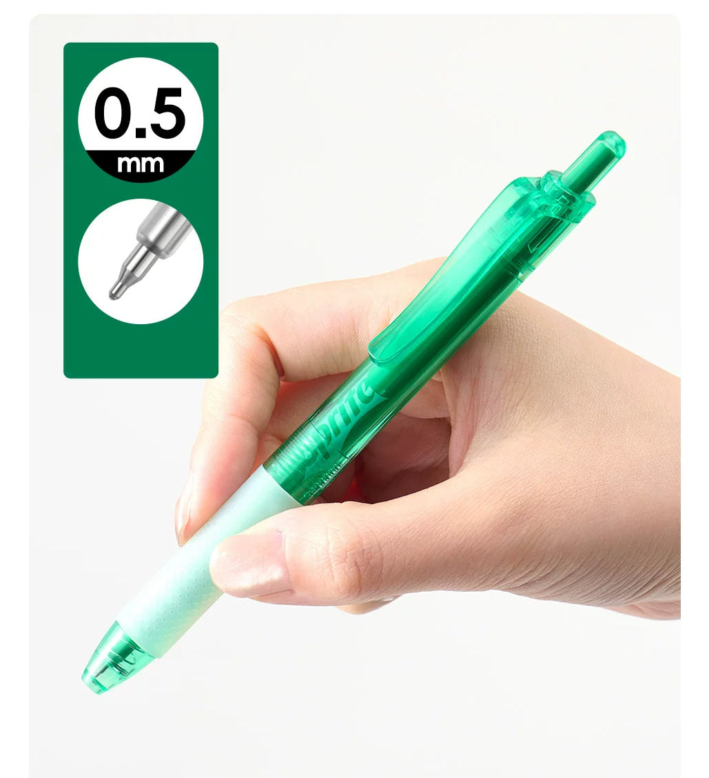 KACO x Sprite Limited Edition Click Gel Pen Black Ink 0.5mm 4-Pack