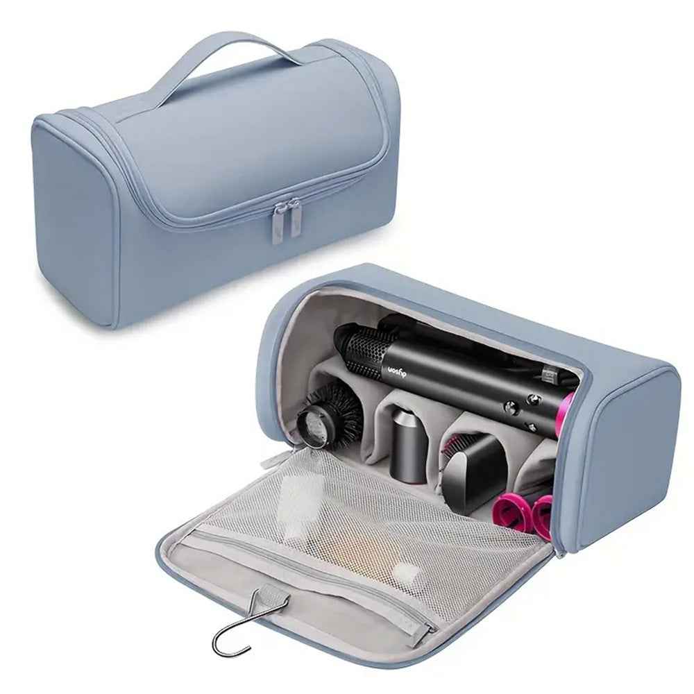 Multi-Function Hair Dryer & Curling Iron Storage Bag with Hanging Hook