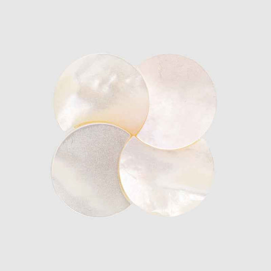 Japanese White Butterfly Shell Buttons Handcrafted Elegance 10pcs White