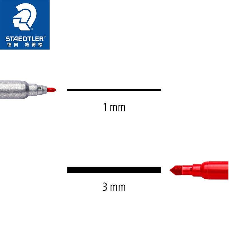 Staedtler Noris Club Double Ended Fibre Tips (Pack of 10) 320 NWP10
