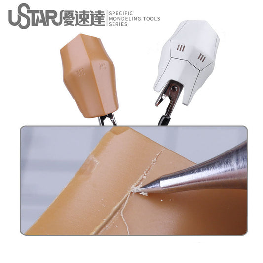 Pluma de Aguja para Grabado USTAR 91800 – Herramienta de Línea de Panel de Precisión para Modelos Gundam