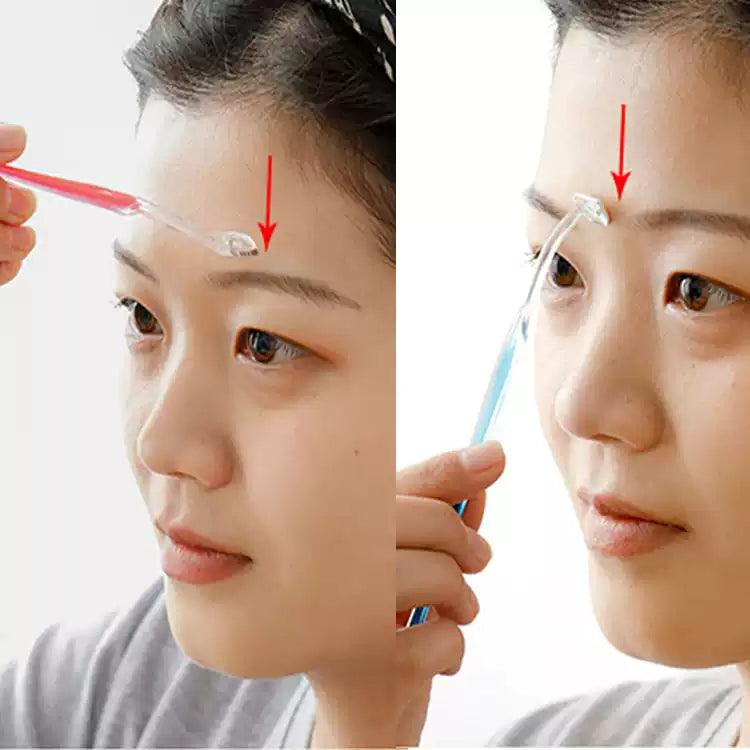 KAI Japan Mini Eyebrow Razor Set for Women