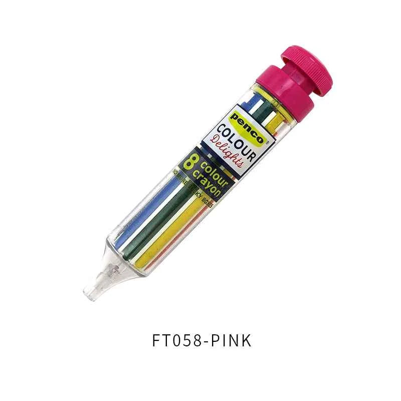 Penco 8 Colour Crayon FT-058