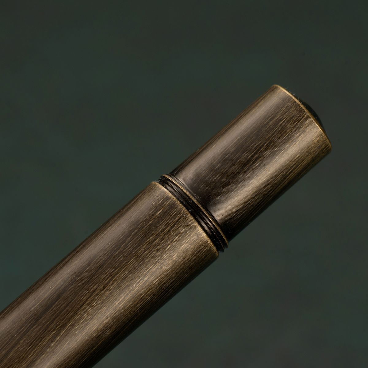 Vintage Full Metal Fountain Pen, Solid Brass Body with Stainless Steel Nib